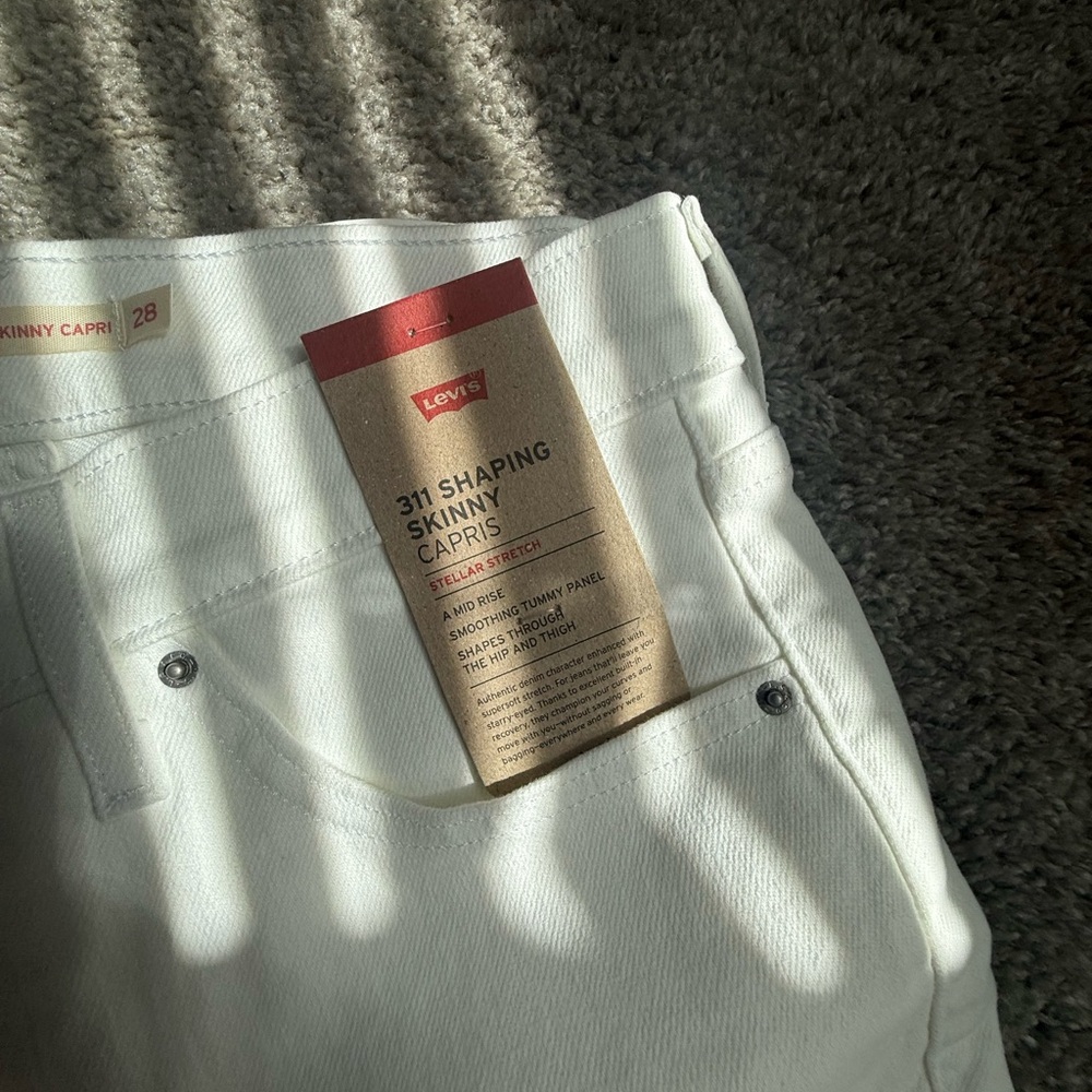 Levi's Women's White Skinny Jeans